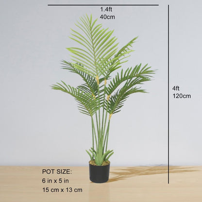 Pijao Künstliche Hawaii Kwai Palme getopft 1,2 m