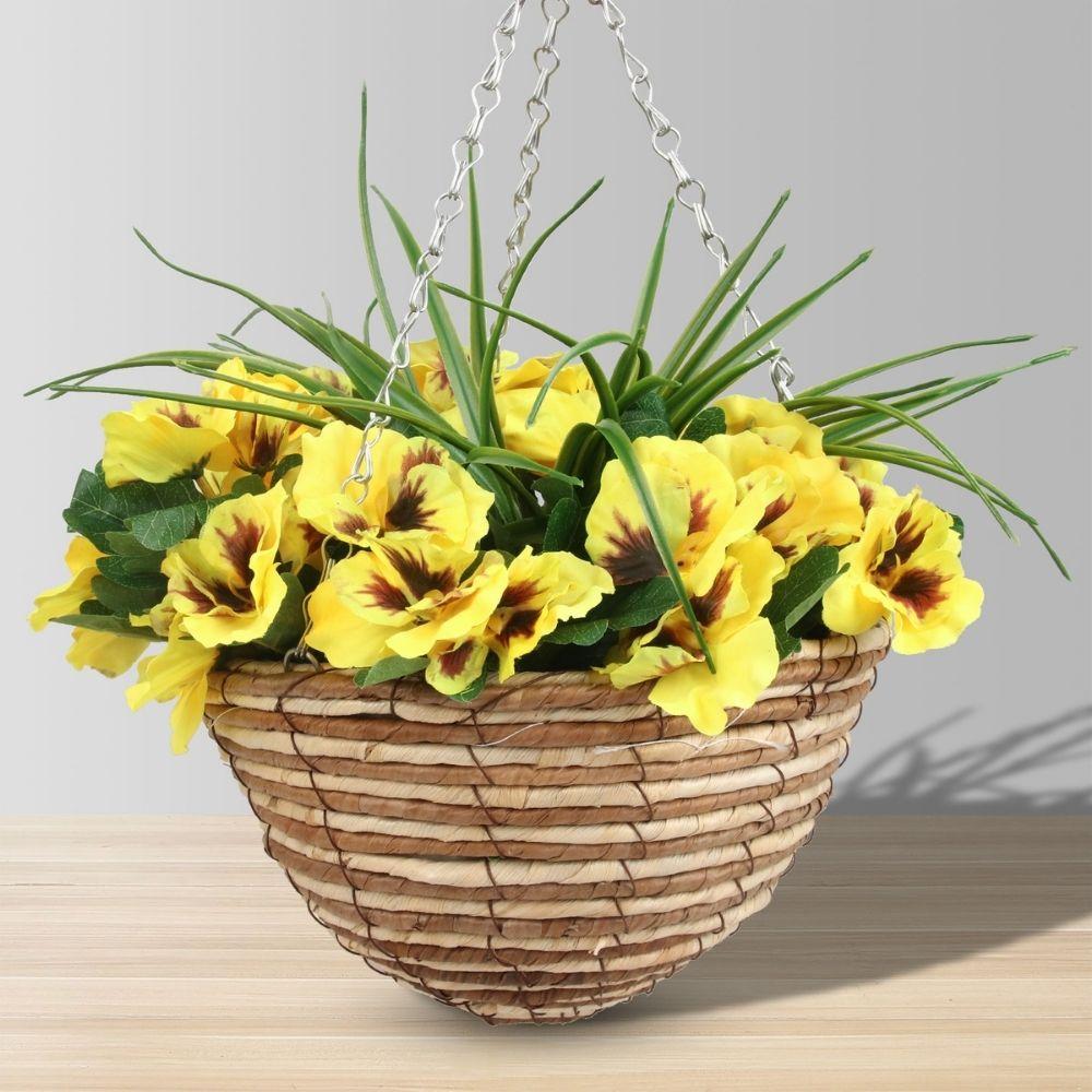 Grace Künstliche Blumengesteck im Hängebaskett