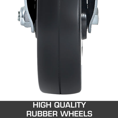 VEVOR 4 Pack 8 Inch Iron Core Polyurethane Swivel Caster with Dual Locking Brake Adjustable Legs 1100LBS Capacity per Wheel 🍁 All In One Marketplace Canada
