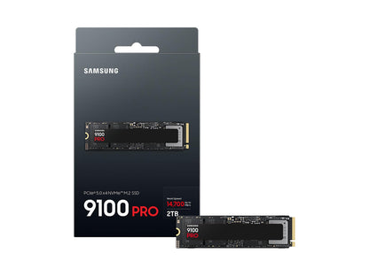 Samsung 9100 PRO Series - 2TB PCIe 5.0 x4, NVMe 2.0, M.2 Internal SSD, Up to 14,700MB/s, Fast Speed, Thermal Contorl, MZ-VAP2T0B/AM [Canada Version] 🍁 All In One Marketplace Canada