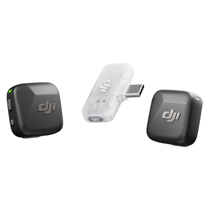 DJI Mic Mini (2 TX + 1 Mobile RX), Wireless Microphone for iPhone/Android, Plug and Play, Compact & Lightweight, Cross-Model Pairing, Premium Audio, Stable Transmission, Noise Cancelling 🍁 All In One Marketplace Canada