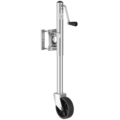 VEVOR Trailer Jack with Wheel, 1000 lbs Load Capacity, Heavy Duty Swivel Boat Trailer Jack with PP Single Wheel & Ergonomic Handle, 10-inch Lift, Fit for RVs, Boats, Horse Trailers, Utility Trailers 🍁 All In One Marketplace Canada