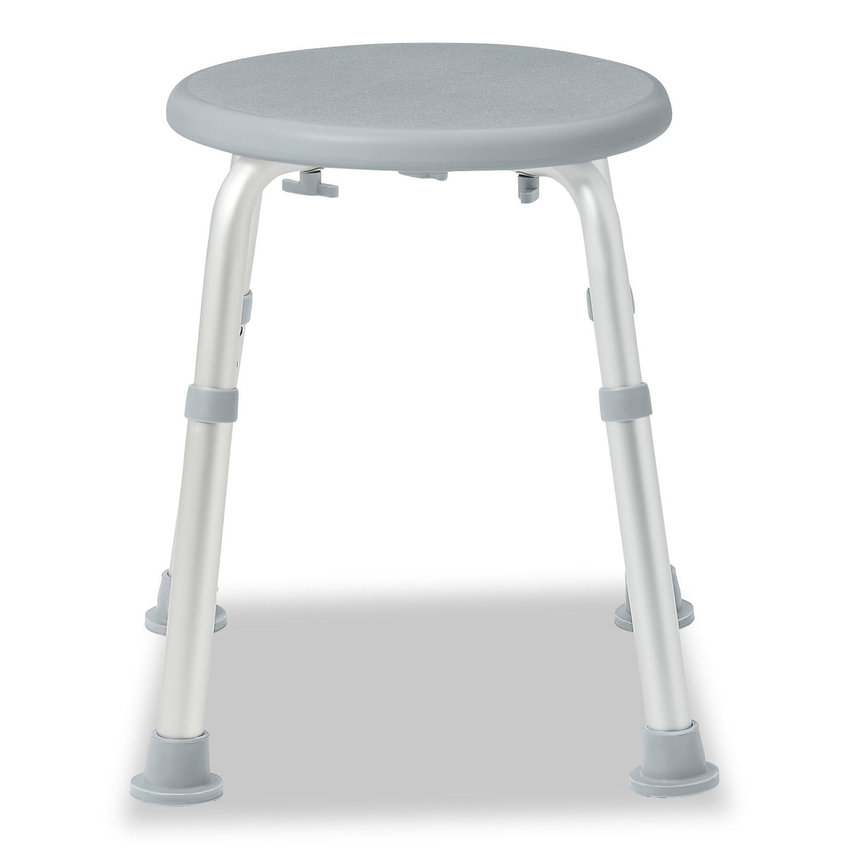 Medline Round Shower Stool, Gray, Tool-Free Assembly, 300lb Capacity 🍁 All In One Marketplace Canada