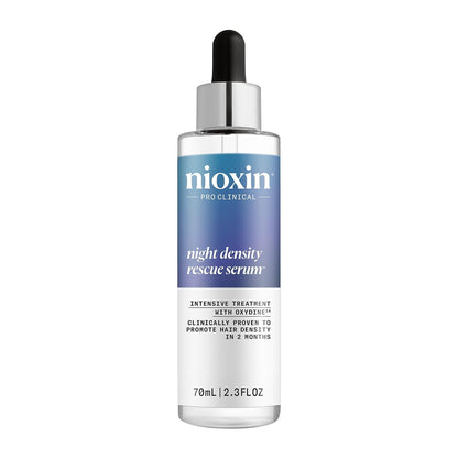 Nioxin Night Density Rescue Serum | Overnight Hair Thickening Serum | Protects Against Hair Breakage | Intensive Treatment with Oxydine | 2.4 Fl oz | 70 ml 🍁 All In One Marketplace Canada
