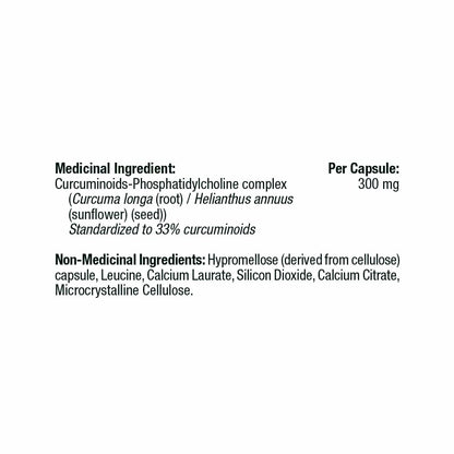 THORNE - Curcumin Phytosome (Formerly Meriva-HP) 300 mg - Curcumin Phytosome Supplement - 60 Capsules - 30 Servings 🍁 All In One Marketplace Canada