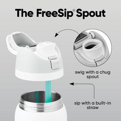 Owala FreeSip Insulated Stainless Steel Water Bottle with Straw, BPA-Free Sports Water Bottle, Great for Travel, 24 Oz, Crown Jewel 🍁 All In One Marketplace Canada