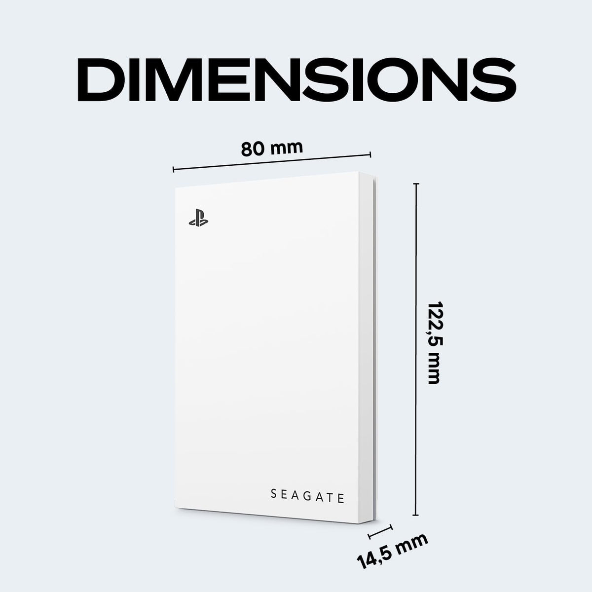 Seagate Game Drive for PlayStation 2TB External HDD - USB 3.0, Officially Licensed, Blue LED (STLV2000101) 🍁 All In One Marketplace Canada