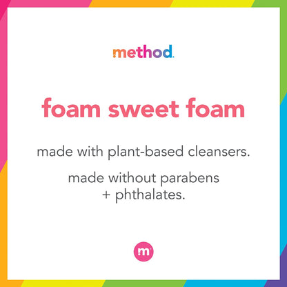 Method Foaming Hand Soap, Biodegradable Formula with Foaming Soap Dispenser Made of 100% Recycled Plastic, Sea Minerals Scent, 300 ml Soap Pump Bottles, 6 Pack 🍁 All In One Marketplace Canada