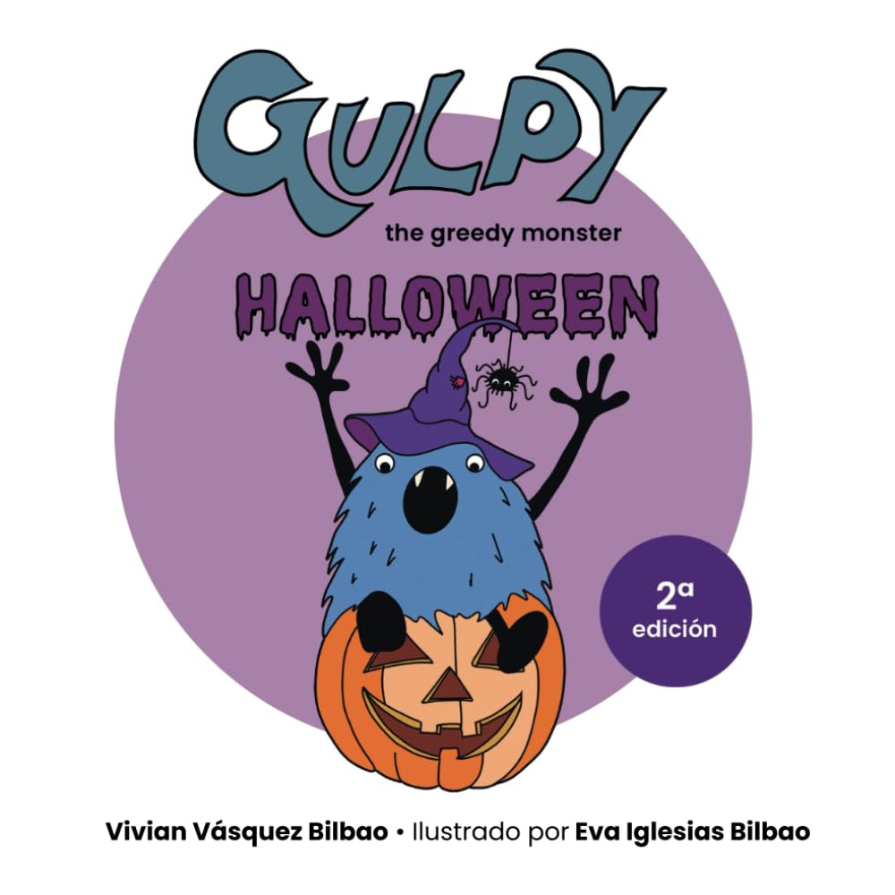 Gulpy, the greedy monster. HALLOWEEN