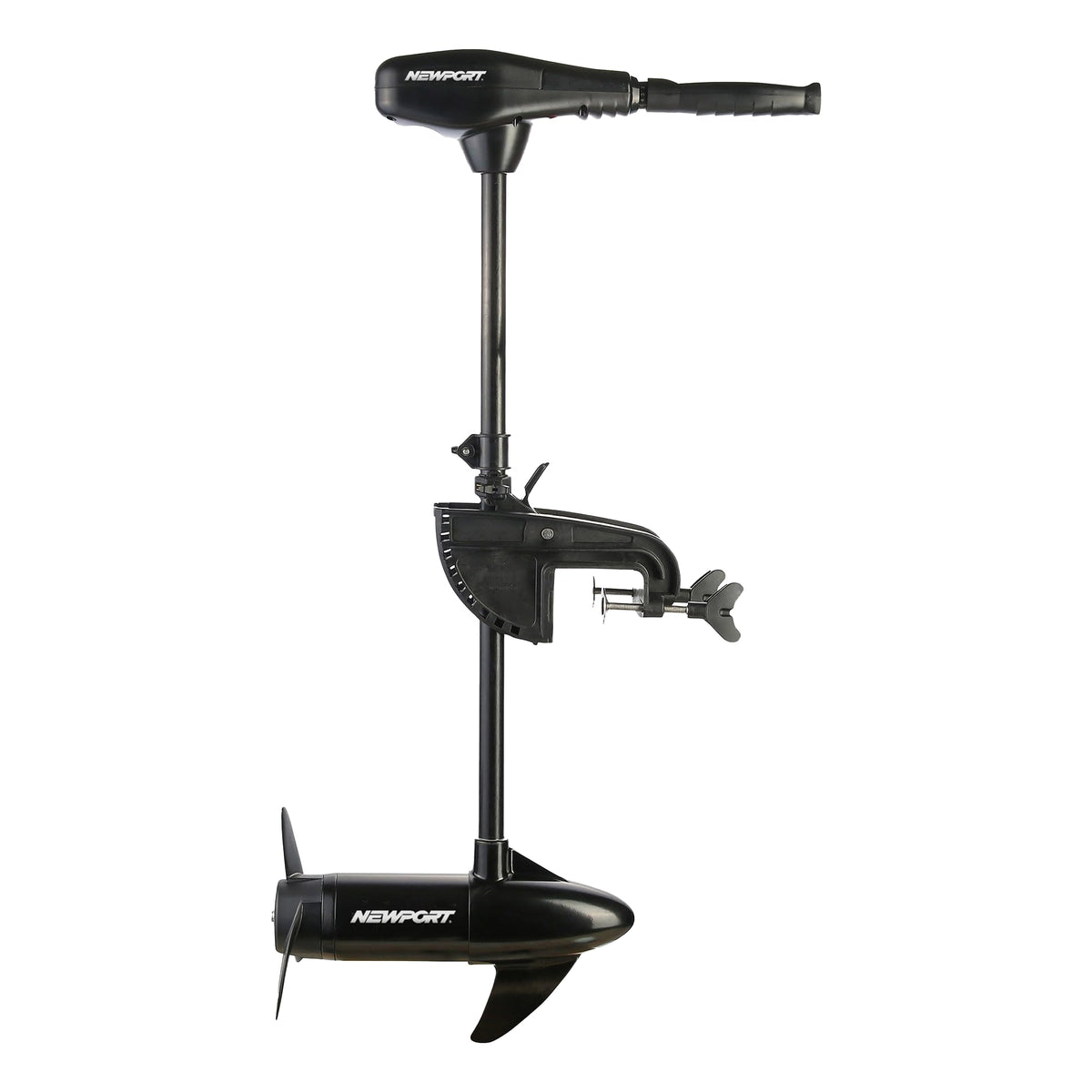 Newport Vessels NV-Series 46lb Thrust Saltwater Transom Mounted Trolling Electric Trolling Motor w/ LED Battery Indicator & 30" Shaft 🍁 All In One Marketplace Canada