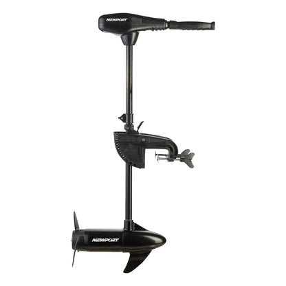 Newport Vessels NV-Series 46lb Thrust Saltwater Transom Mounted Trolling Electric Trolling Motor w/ LED Battery Indicator & 30" Shaft 🍁 All In One Marketplace Canada