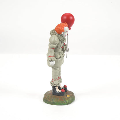 Department 56 Snow Village Accessories Halloween IT Chapter Two Pennywise and The S.S. Georgie Figurine Set, Standard, Multicolor