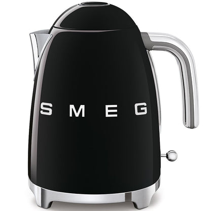 Smeg 50's Retro Style Kettle, 1.7L, 7 Cups, Automatic Shut Off, Black, KLF03BLUS 🍁 All In One Marketplace Canada
