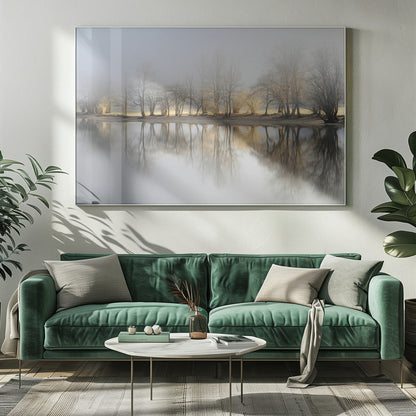 Wandbild Januar Morgen
