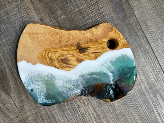 Olive Wood Charcuterie Board - AURABAGS SHOP
