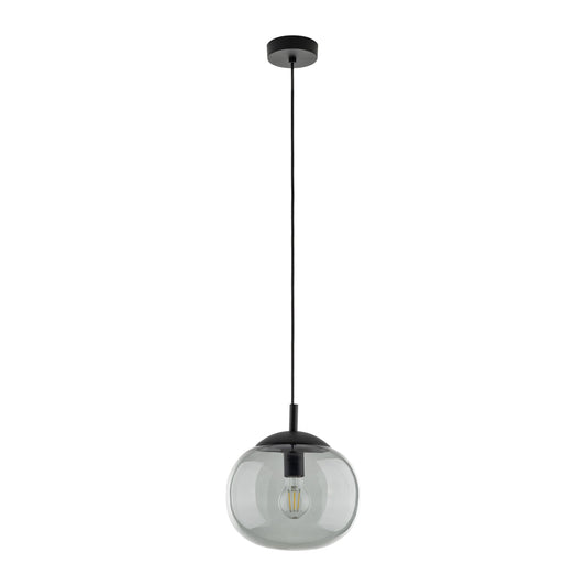 VIBE Graphite Glass Scandinavian Pendant Light - AURABAGS SHOP