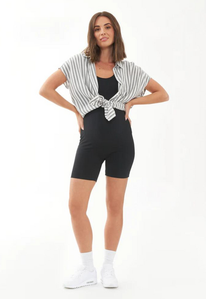 Luxe Knit Short Maternity Body Suit