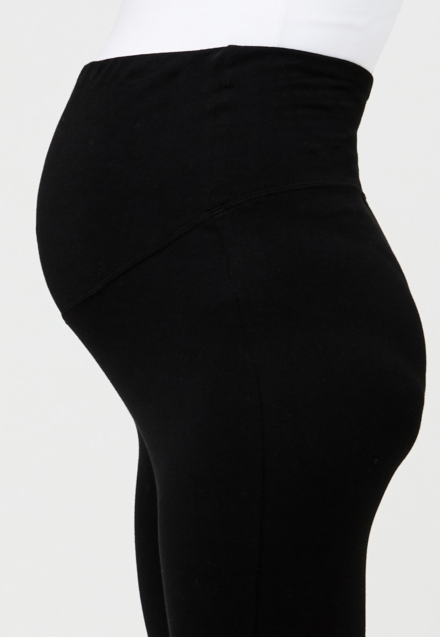 Organic Over Bump 3/4 Maternity Legging