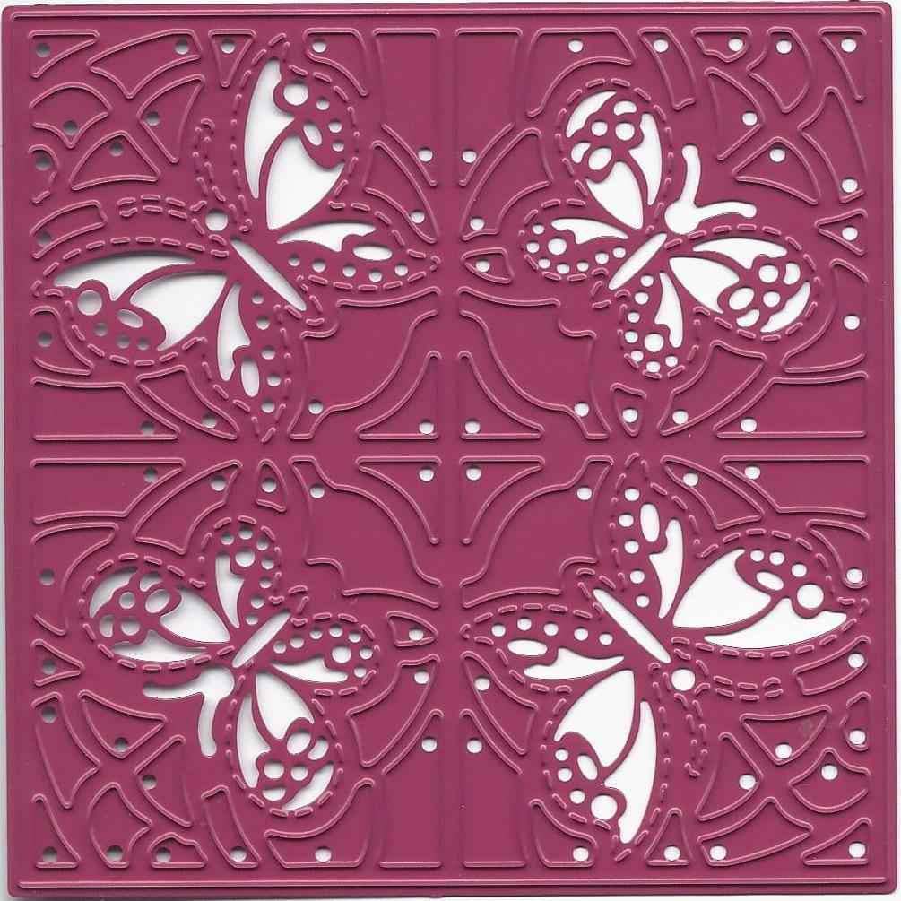 Joy! Crafts Dies - Fantasy Butterflies Square