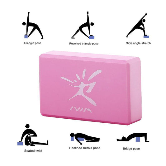 Ecology Yoga Start Kit – EVA Yoga Block & Cotton Stretch Strap Set