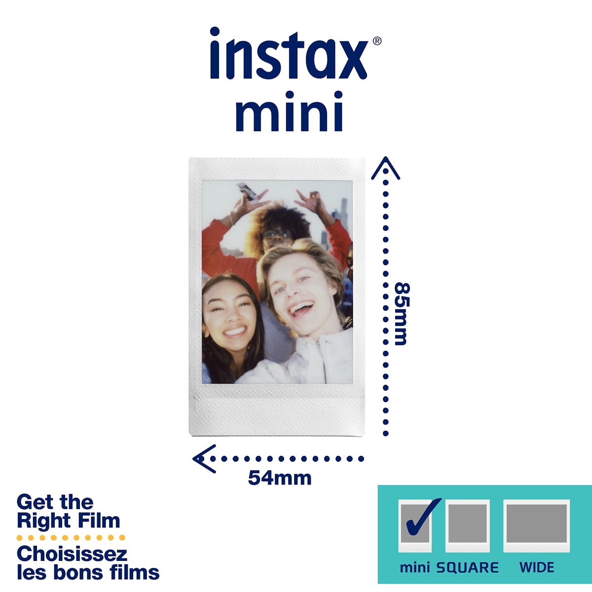 Fujifilm INSTAX Mini Instant Film Twin Pack, White (20 Exposures) 🍁 All In One Marketplace Canada