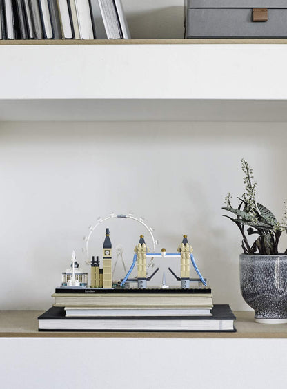 LEGO Architecture London Skyline 21034 Collectible Model Building Kit with London Eye, Big Ben, and Tower Bridge, Office Home Décor, Skyline Collection 🍁 All In One Marketplace Canada