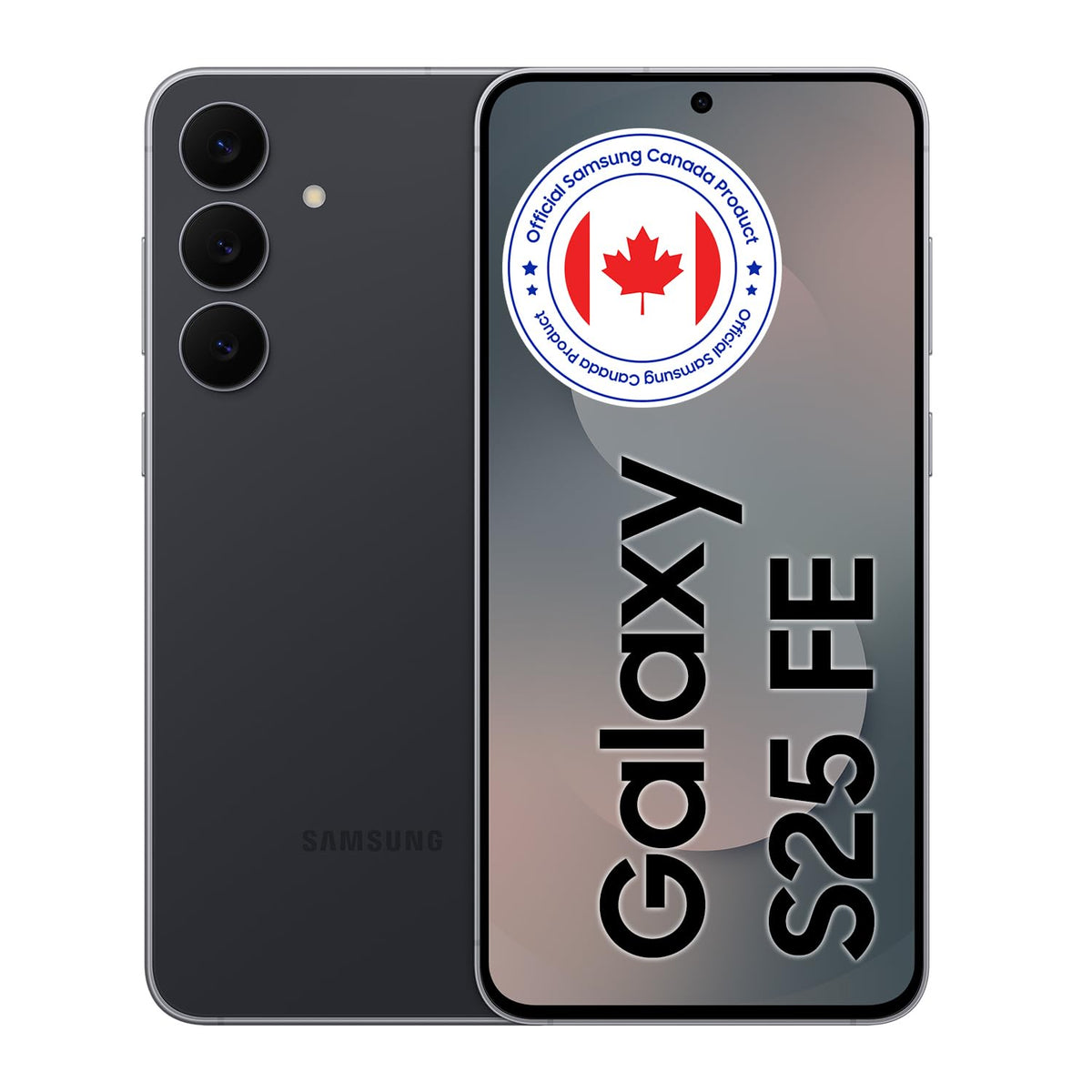 Samsung Galaxy S25 FE (CAD Version & Warranty) - Jet Black, 128GB, Galaxy AI, 6.7" AMOLED 2X Display, 50MP - Financing Available 🍁 All In One Marketplace Canada