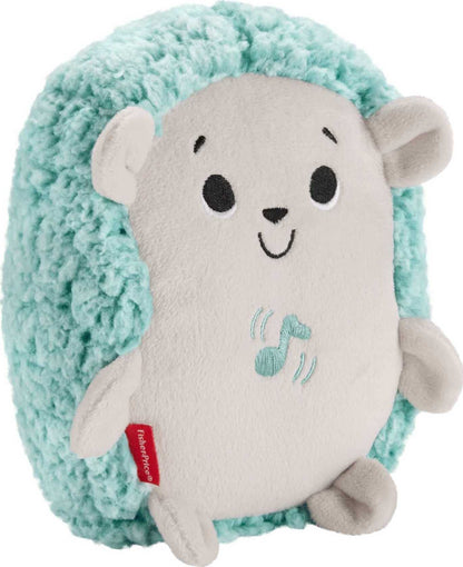 Fisher-Price Baby Musical Toy Calming Vibes Hedgehog Soother Plush Sound Machine with Vibrations for Newborns, Blue 🍁 All In One Marketplace Canada