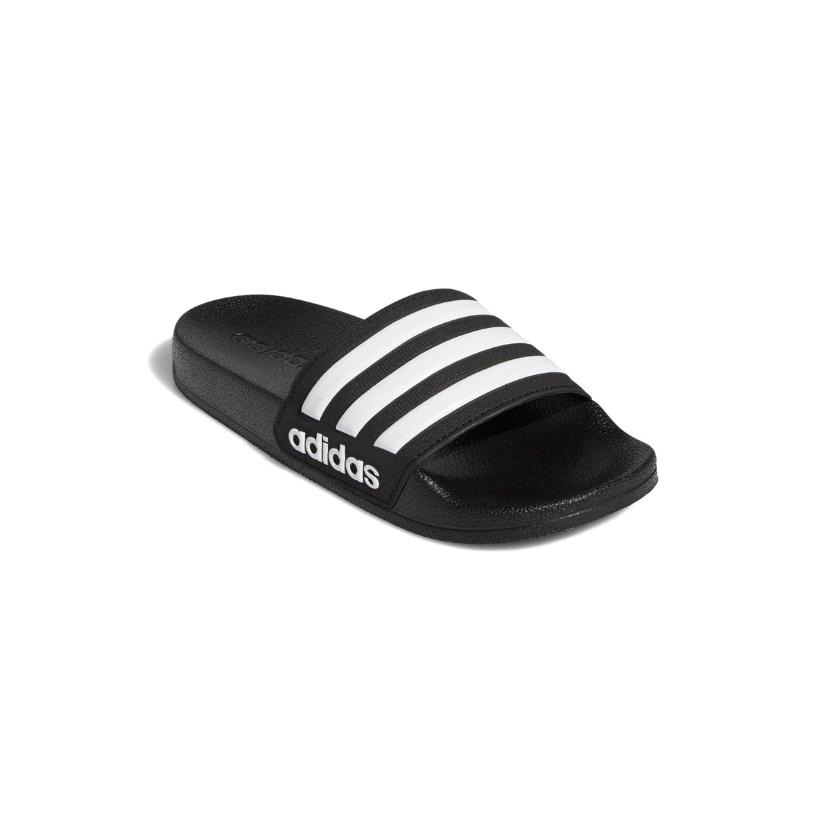 adidas Unisex Kids Adilette Shower, Core Black/White/Core Black, 4/Big Kid 🍁 All In One Marketplace Canada