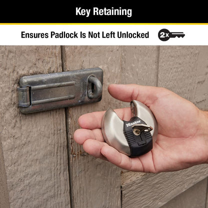 MASTERLOCK Disc Padlock (2 Pack), 2-3/4" M40XTCCSEN 🍁 All In One Marketplace Canada