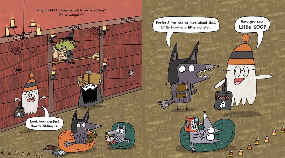 Little Boo: A Funny Halloween Picture Book about Sibling Love and Monster Mayhem for Children (Ages 4-8)