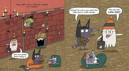Little Boo: A Funny Halloween Picture Book about Sibling Love and Monster Mayhem for Children (Ages 4-8)