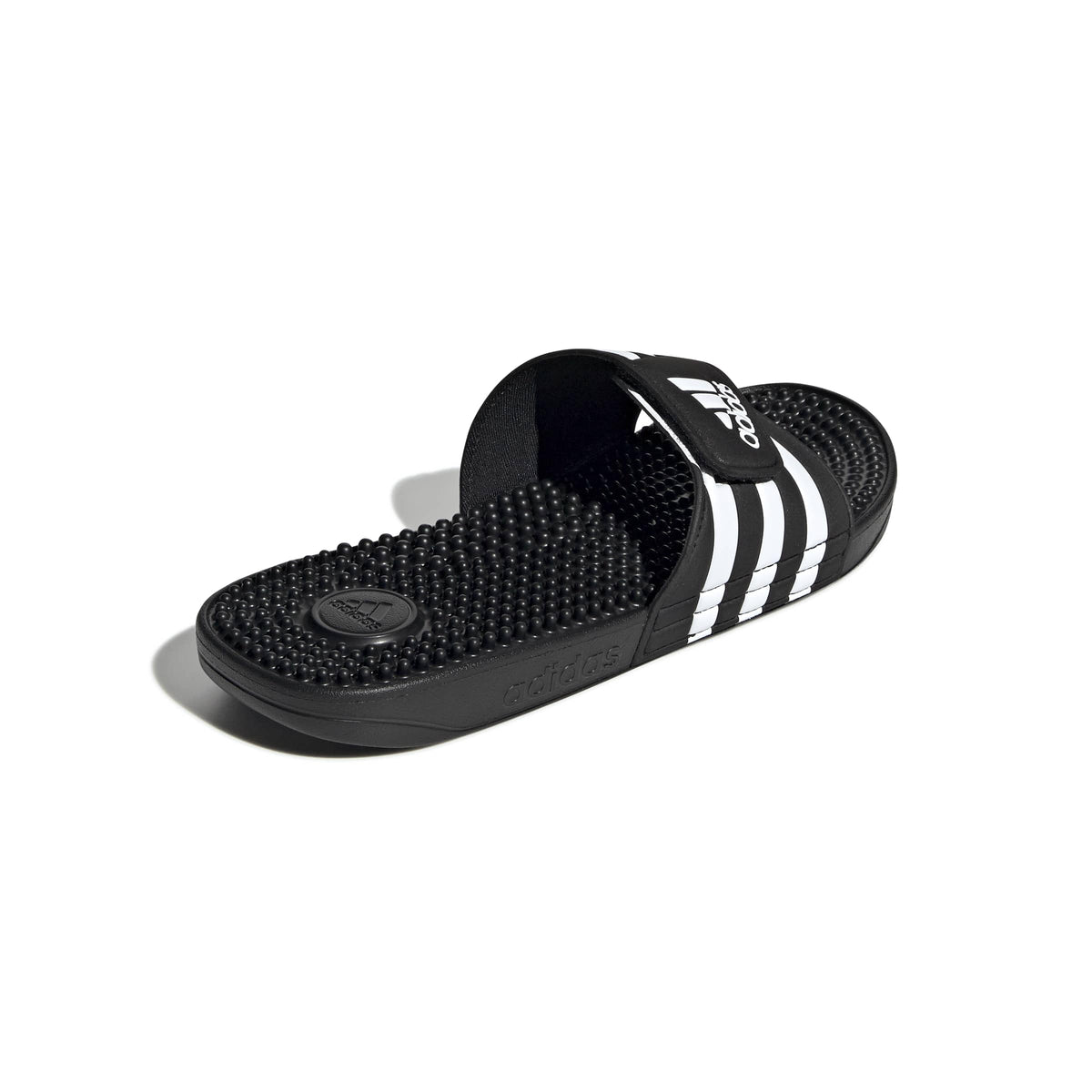 adidas Unisex-Adult Adissage, Black/White/Black, 8 🍁 All In One Marketplace Canada