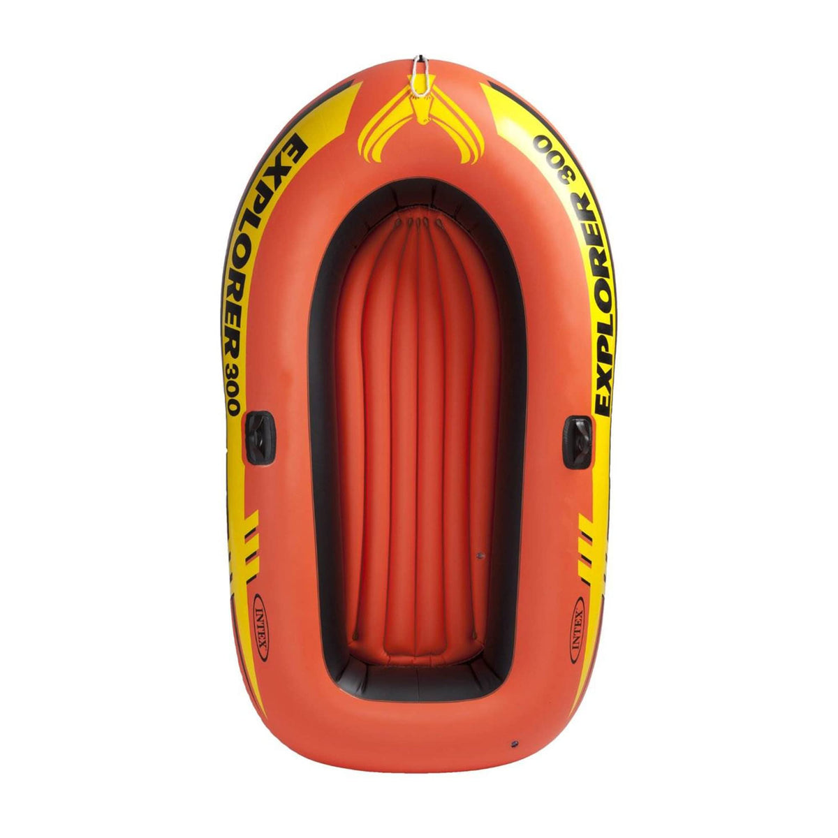INTEX 58332EP Explorer 300 Inflatable Boat Set: Includes Deluxe Boat Oars and Mini Hand Pump – Dual Air Chambers – Grab Rope – 3-Person – 410lb Weight Capacity 🍁 All In One Marketplace Canada