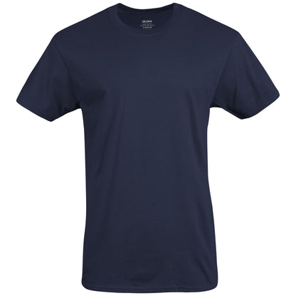 Gildan Men's Crew T-Shirts, Multipack, Style G1100, Navy/Heather Navy/Indigo Blue (5-Pack), Medium 🍁 All In One Marketplace Canada