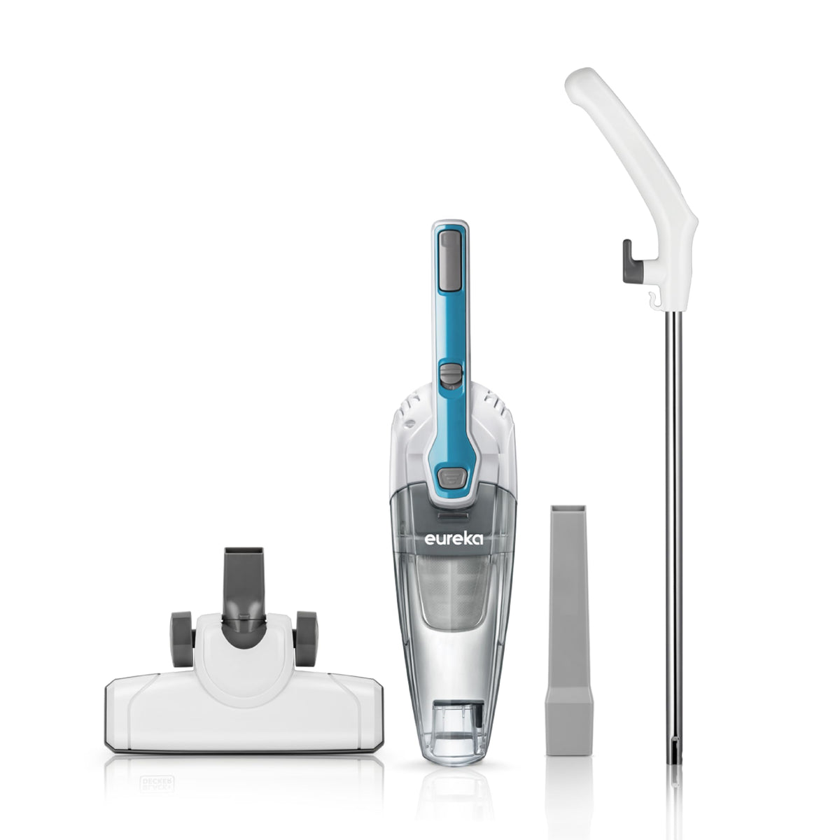 Eureka Home Lightweight Corded Stick Vacuum Cleaner, Powerful Suction Convenient Small Vacuum for Hard Floor, 3-in-1 Hand Vacuum, Aqua Blue, NES100 🍁 All In One Marketplace Canada