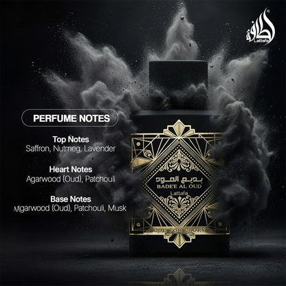 Lattafa Bade'e Al Oud for Glory for Unisex Eau de Parfum Spray, 3.4 Ounce 🍁 All In One Marketplace Canada