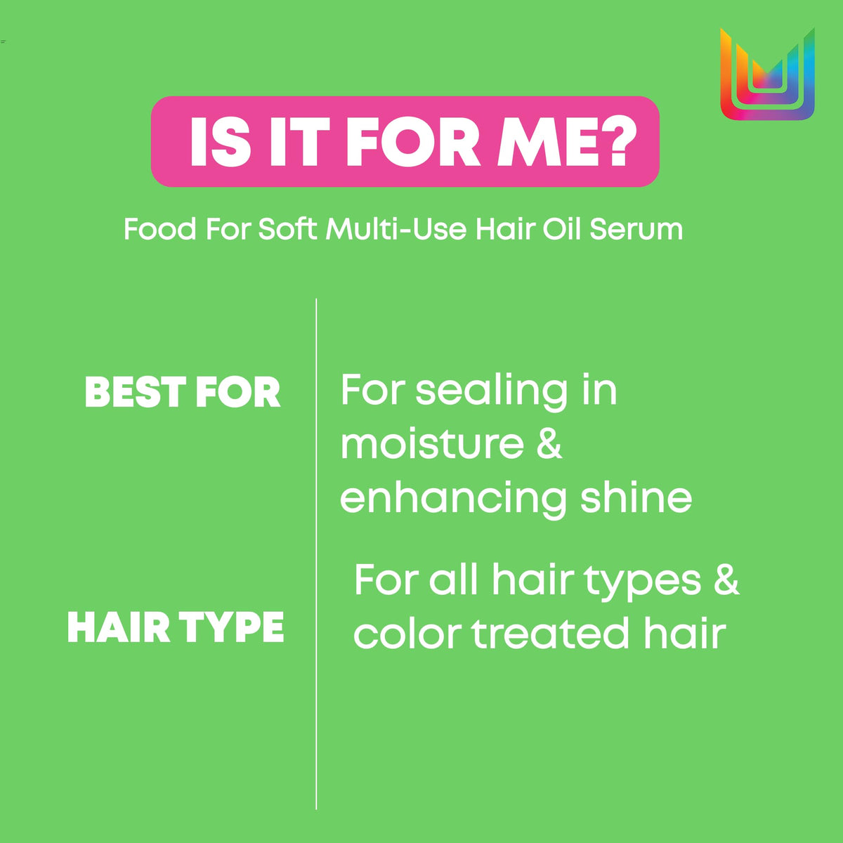 Matrix Multi-Use Hair Oil Serum for All Dry Hair, Hydrating Leave-In Treatment With Avocado Oil, Food for Soft, 50 ml 🍁 All In One Marketplace Canada
