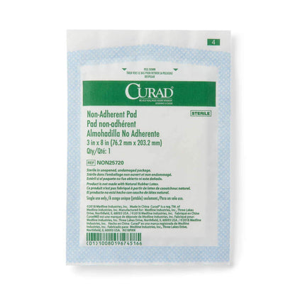 CURAD Sterile Non-Adherent Pad, 3x8 (Pack of 50) 🍁 All In One Marketplace Canada