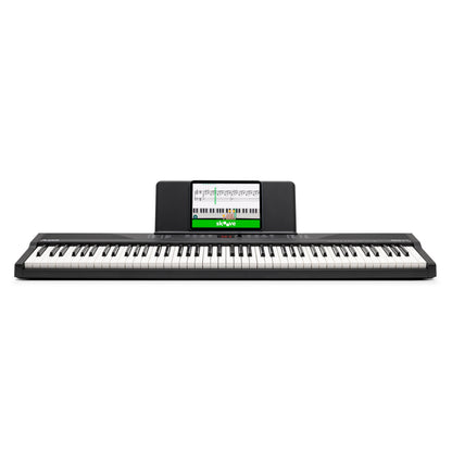 Alesis 88 Key Keyboard Piano with 480 Sounds, Speakers, USB MIDI, Carry-Bag, Stand, Headphones, Pedal and Piano Lessons for Beginners 🍁 All In One Marketplace Canada