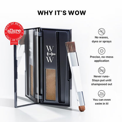 COLOR WOW Root Cover Up Hair Color Refresher, Light Brown, 0.07 lb. 🍁 All In One Marketplace Canada