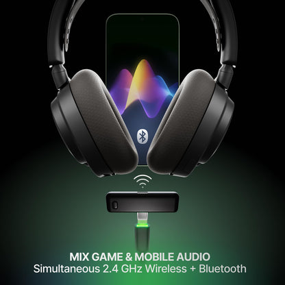 SteelSeries Arctis Nova 7X Wireless Gen 2 Gaming Headset - Real-Time App Control, 50+ HR Play, Neodymium Drivers, Mix 2.4GHz/Bluetooth, Xbox, PC, PS5/PS4, Switch 1/2, Mobile - Black 🍁 All In One Marketplace Canada
