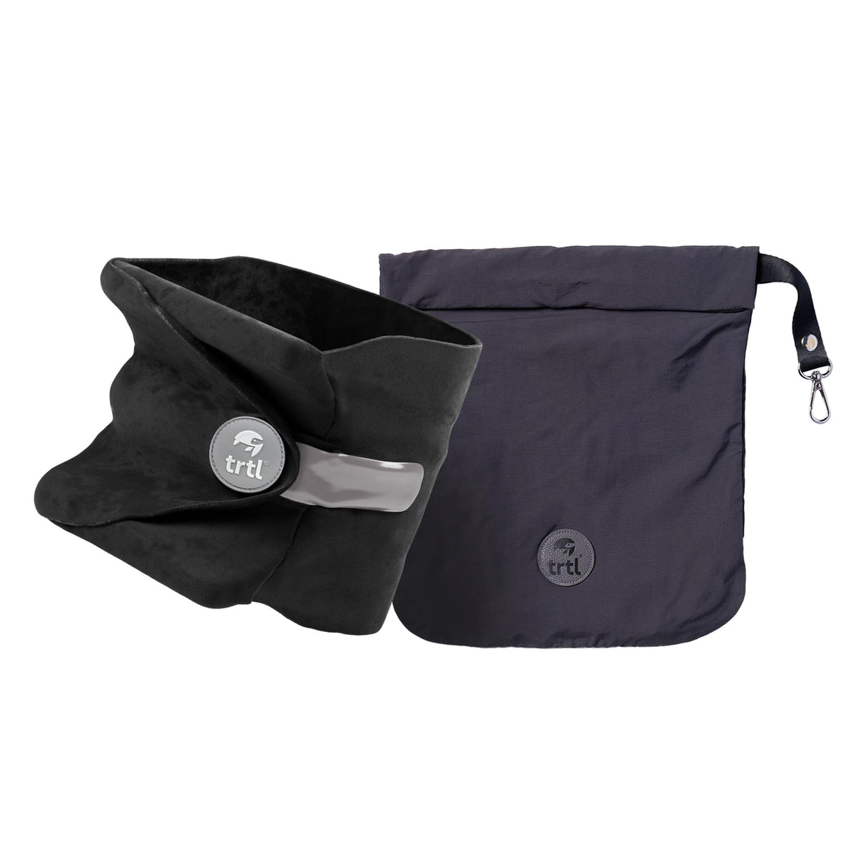 trtl Travel Pillow - Airplane Pillow for Neck and Shoulder Support - Soft, Lightweight, Machine-Washable Travel Pillows for Airplanes - Black 🍁 All In One Marketplace Canada