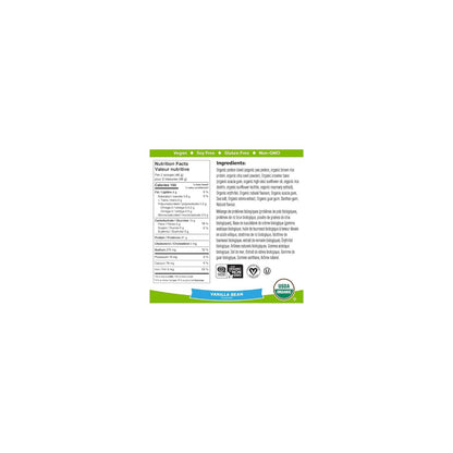 Orgain Organic Plant Based Canadian Protein Powder, Vanilla Bean - Vegan, Lactose Free, Gluten Free, Dairy Free, No Sugar Added, Soy Free, Kosher, Non-GMO, 920 g (Pack of 1) 🍁 All In One Marketplace Canada