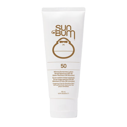 Sun Bum Mineral Spf 50 Sunscreen Lotion | Vegan and Reef friendly (Octinoxate & Oxybenzone Free) Broad Spectrum Natural Sunscreen with Uva/uvb Protection | 3 Oz, 3 ounces 🍁 All In One Marketplace Canada