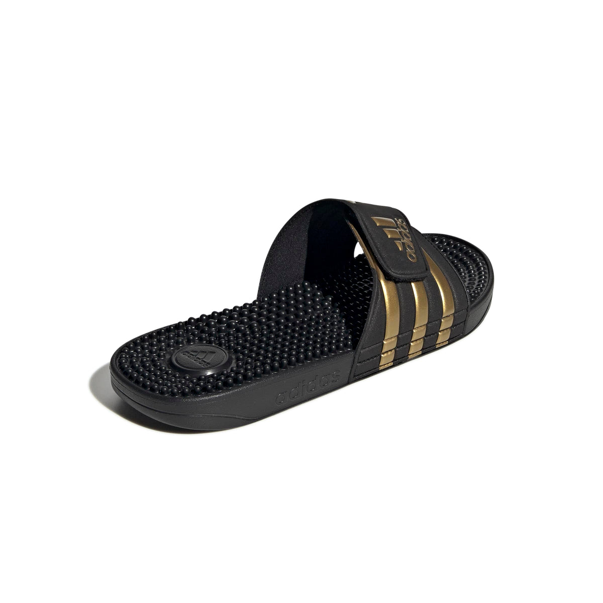 adidas Unisex-Adult Adissage, Core Black/Gold Metallic/Core Black, 11 🍁 All In One Marketplace Canada
