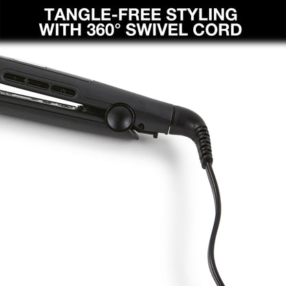 Remington 1" Anti-Static Flat Iron with Floating Ceramic Plates and Digital Controls, Hair Straightener, Purple, S5500 🍁 All In One Marketplace Canada