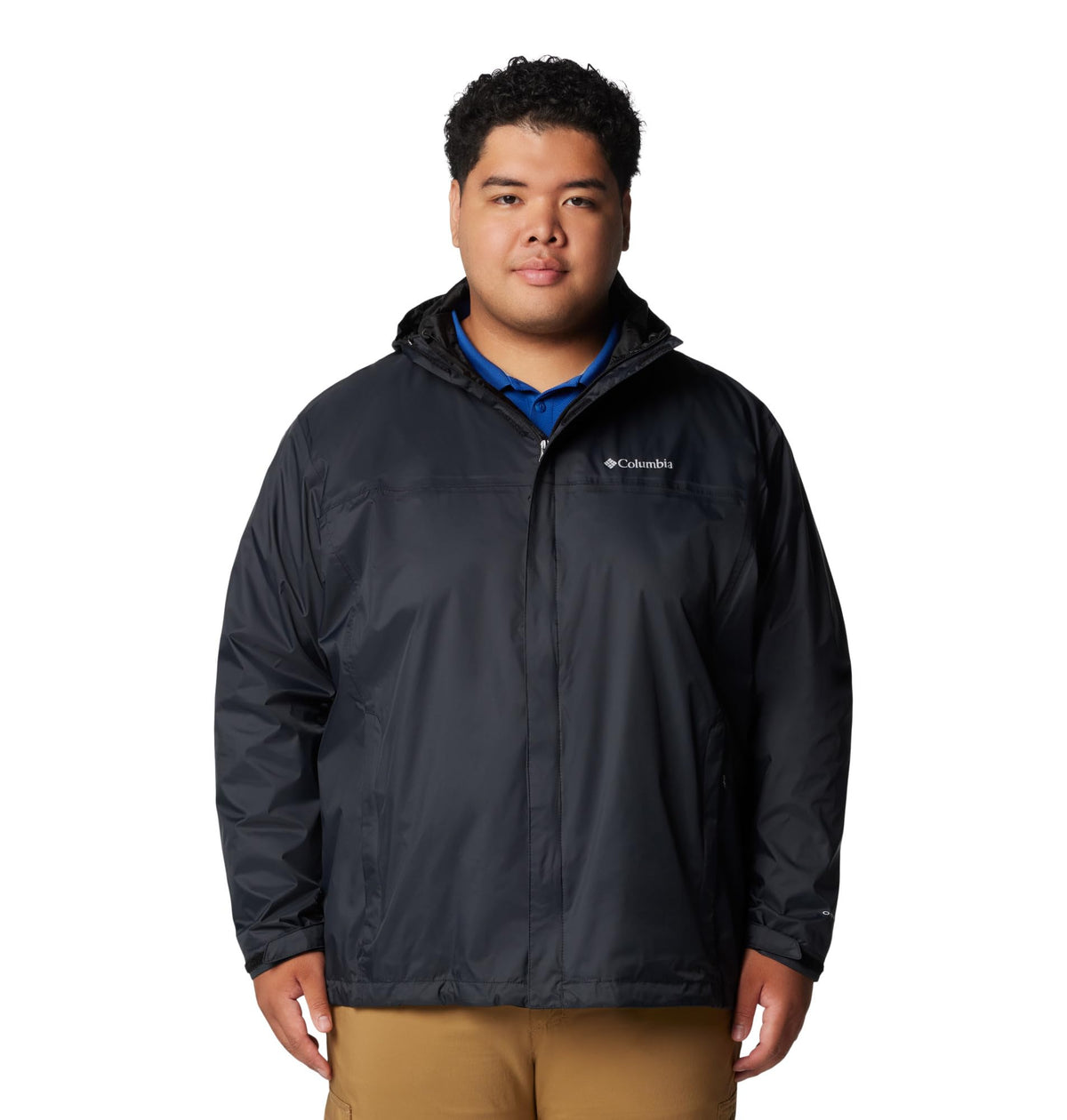 Columbia Men's Watertight II Waterproof Rain Jacket, Black, X-Large 🍁 All In One Marketplace Canada