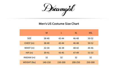 Dreamgirl Mens Apollo Costume, Adult Greek God Halloween Costume 2X-Large