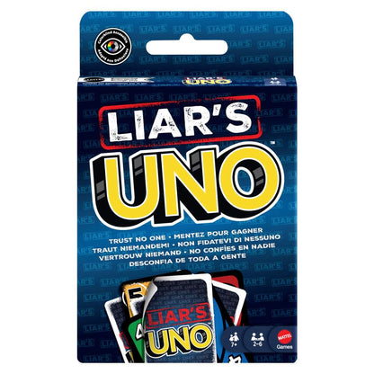 Mattel Games Liar’s UNO Card Game for Adults, Kids, Families, Parties & Game Nights, Travel Fun, Outwit Other Players with Bluffing & Trickery 🍁 All In One Marketplace Canada